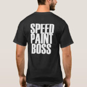 Snelheidsverf T-shirt (Achterkant)