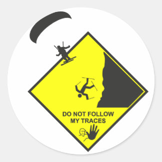 snelheidsvliegen ronde sticker