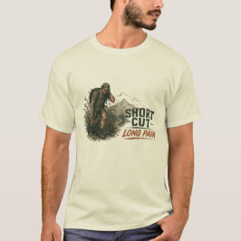 Snelkoppeling - Lange Pijn grapsshirt T-shirt