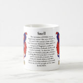 Snell, de Oorsprong, de Betekenis en de Mok Crest (Center)