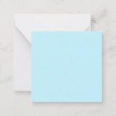 Snellast Notitiekaartje (Achterkant)