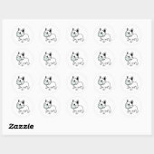 SNELLDOG MET FACE MASK ENVELOPE SEAL Sticker (Vel)
