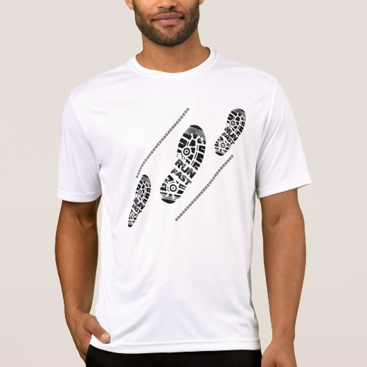 Snelle Actieve Draag Sport-Tek T-shirt (Voorkant)