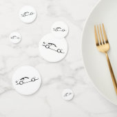 Snelle auto confetti (Groep)