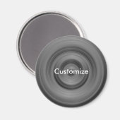 Snelle auto I - Sjabloon Magneet (Voorkant / Achterkant)