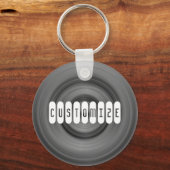 Snelle auto I - Sjabloon Sleutelhanger (Voorkant)