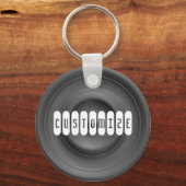 Snelle auto II - Sjabloon Sleutelhanger (Voorkant)