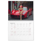 Snelle auto's, minder kleding - Sexy Bikini Car Ca Kalender (Feb 2026)