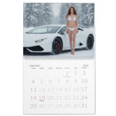 Snelle auto's, minder kleding - Sexy Bikini Car Ca Kalender (Jan 2026)