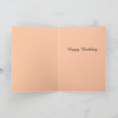 SNELLE BABY HUGGING RABBIT, Roze verjaardag Feestdagen Kaart (Binnen)