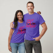 SNELLE BESTUURDER - paars T-shirt (Unisex)