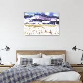 Snelle Bevriezing Schilderij / Kunstenaar Larry Le Canvas Afdruk (Insitu (Slaapkamer))