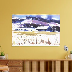 Snelle Bevriezing Schilderij / Kunstenaar Larry Le Canvas Afdruk