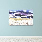Snelle Bevriezing Schilderij / Kunstenaar Larry Le Canvas Afdruk (Insitu (Houten vloer))