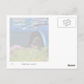 Snelle bloemen briefkaart (Achterkant)