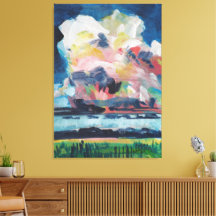 Snelle buien 2 Schilderij / Kunstenaar Larry Lerew