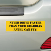 Snelle Bumpersticker (Op auto)