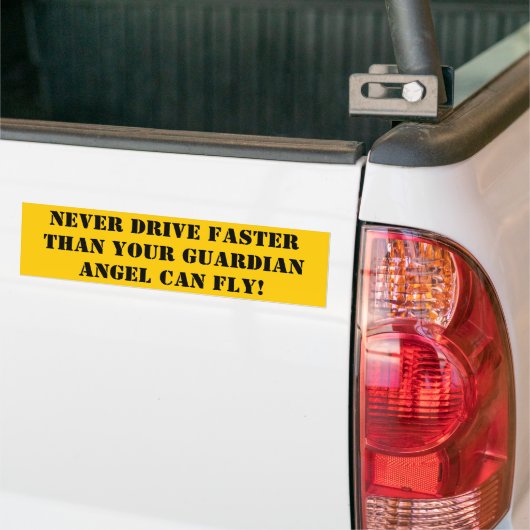 Snelle Bumpersticker (Op Truck)