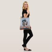 Snelle Cat Fun Tote Bag (Op model)