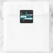 Snelle Creëer Square Sticker (Tas)