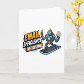 Snelle E-mailproductiviteitsrobot Kaart (Gele Bloem)