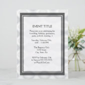 Snelle en eenvoudige lege Sjabloon Kaart (Staand voorkant)