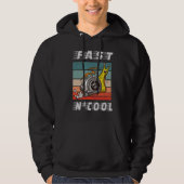 Snelle en koele turboslak snel en koel hoodie (Voorkant)