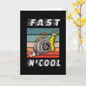 Snelle en koele turboslak snel en koel kaart (Gele Bloem)