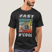 Snelle en koele turboslak snel en koel t-shirt (Voorkant)