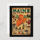 Snelle feiten over maïs briefkaart (Voorkant / Achterkant)