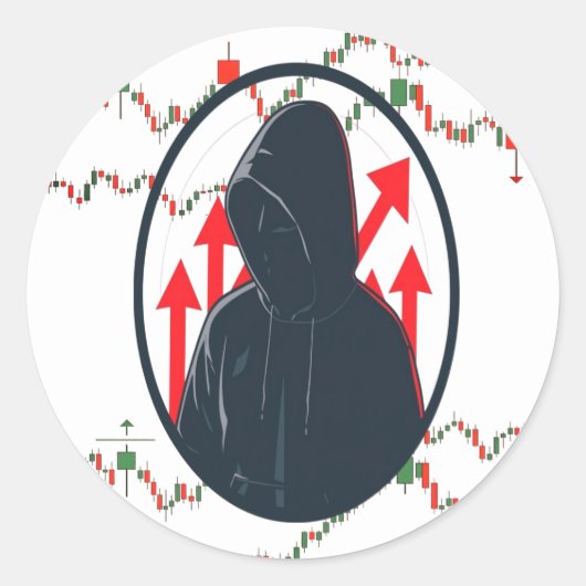 Snelle financiële strategie sticker (Voorkant)