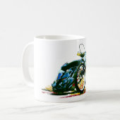 Snelle Geweldige snelwegcyclus Koffiemok (Voorkant links)