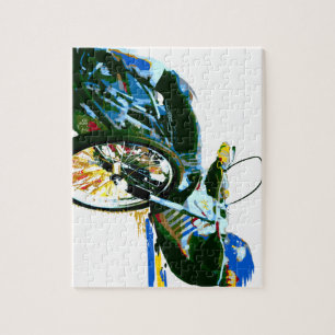 Snelle Geweldige snelwegcyclus Legpuzzel