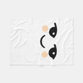 SNELLE GRAFISCHE VLOEISTOESTELLING FLEECE DEKEN (Voorkant (Horizontaal))