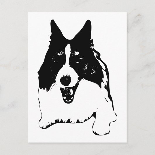 Snelle Hallo, Grote Oren Briefkaart (Voorkant)