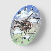Snelle helikopter ronde klok (Hoek)