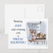 Snelle herstelwens (kinderen/volwassenen) kaart (Voorkant / Achterkant)