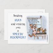 Snelle herstelwensen (kinderen/volwassenen) kaart (Voorkant / Achterkant)