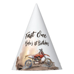 Snelle Kleine Racers Eerste Verjaardag Feesthoedjes