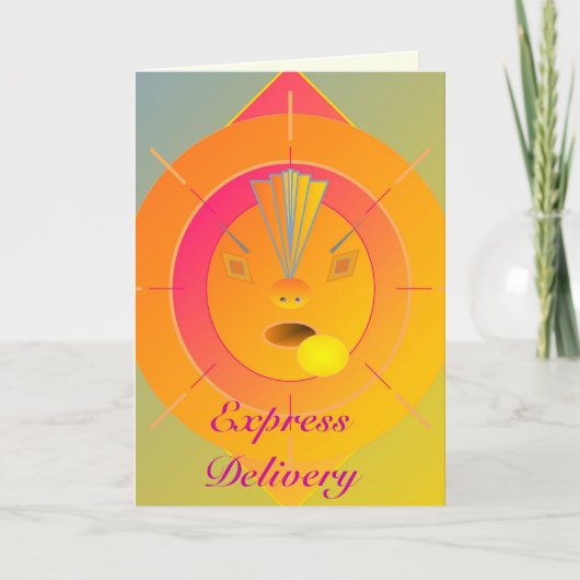 Snelle levering - Volg uw dromen Kaart (Voorkant)