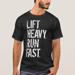 Snelle lift in zware run t-shirt