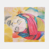 SNELLE Medium Fleece Blanket (50x60) Deken (Voorkant (Horizontaal))