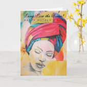 SNELLE MOEDERDAG KAART (Gele Bloem)