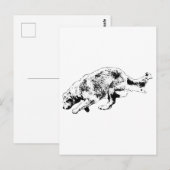 Snelle notitie: Goud op pad Briefkaart (Voorkant / Achterkant)