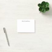 Snelle notities, ideeën, modern eenvoudig minimaal post-it® notes (Kantoor)