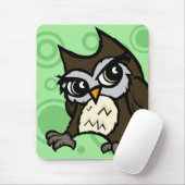 SNELLE OWL VERTICALE MUISMAT VAN DE CARTOON (Met muis)