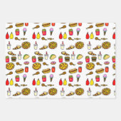 Snelle papierverzameling voor Cartoon van voedings Inpakpapier Vel (Voorkant 3)