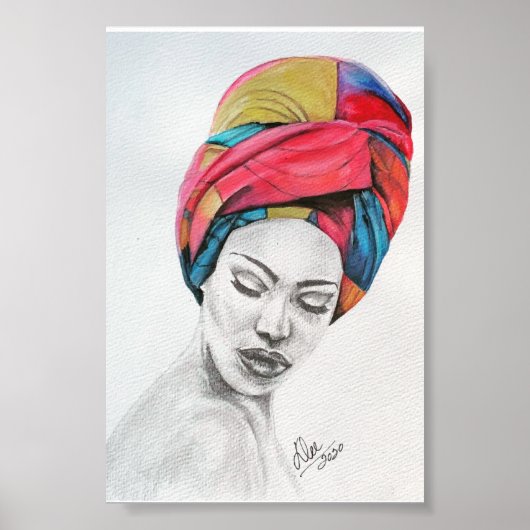 SNELLE Premium Canvas Poster (4x6) (Voorkant)