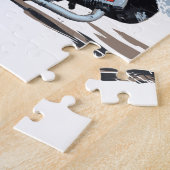 Snelle Rode-snelwegmotor Legpuzzel (Zijkant)