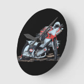 Snelle Rode-snelwegmotor Ronde Klok (Hoek)